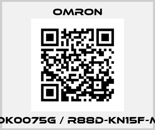 R8DK0075G / R88D-KN15F-ML2 Omron