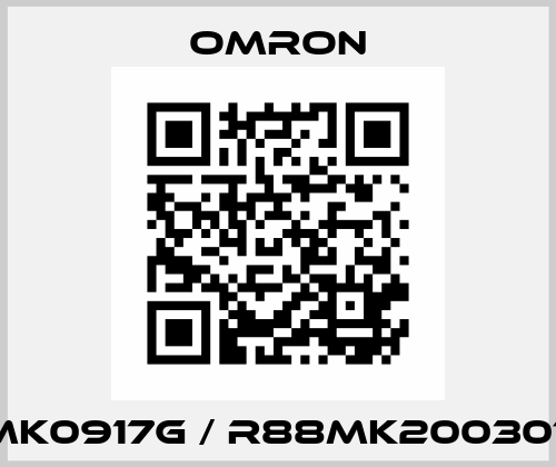 R8MK0917G / R88MK20030TS2 Omron