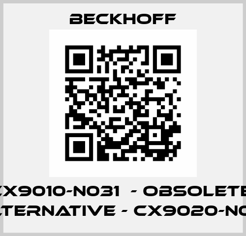 CX9010-N031  - obsolete, alternative - CX9020-N031 Beckhoff