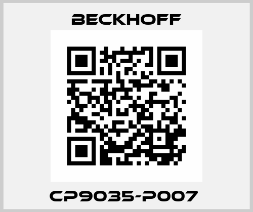 CP9035-P007  Beckhoff