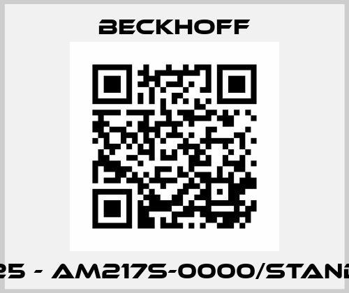 022125 - AM217S-0000/Standard Beckhoff