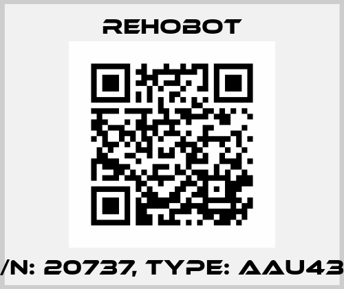 p/n: 20737, Type: AAU436 Rehobot