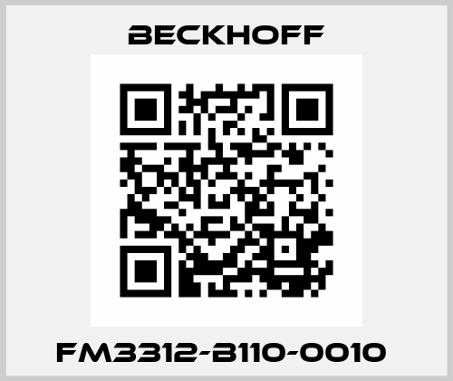 FM3312-B110-0010  Beckhoff