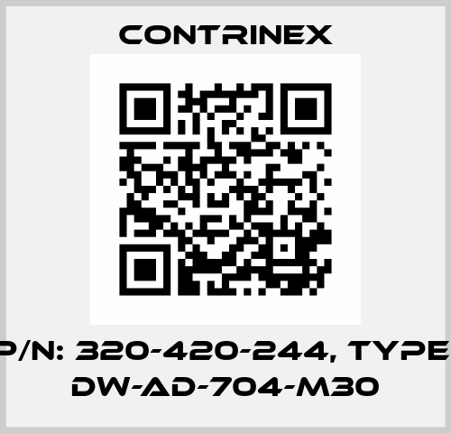 p/n: 320-420-244, Type: DW-AD-704-M30 Contrinex