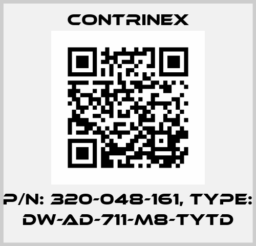 p/n: 320-048-161, Type: DW-AD-711-M8-TYTD Contrinex