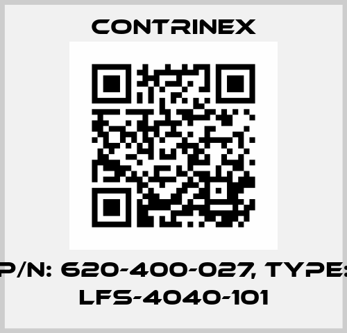 p/n: 620-400-027, Type: LFS-4040-101 Contrinex