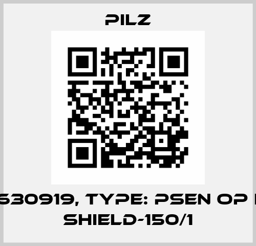 p/n: 630919, Type: PSEN op Lens Shield-150/1 Pilz