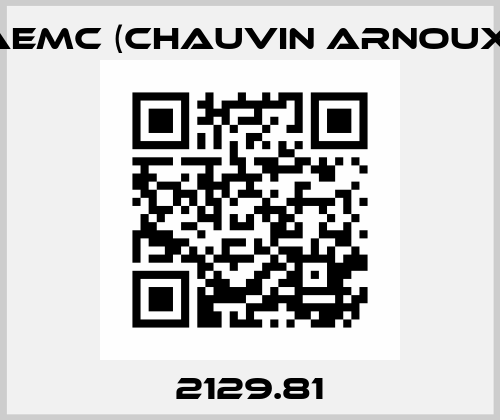 2129.81 AEMC (Chauvin Arnoux)