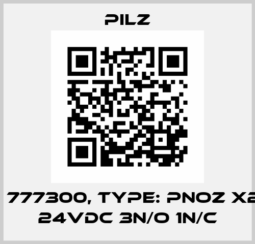 p/n: 777300, Type: PNOZ X2.9P 24VDC 3n/o 1n/c Pilz