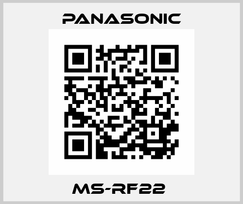MS-RF22  Panasonic