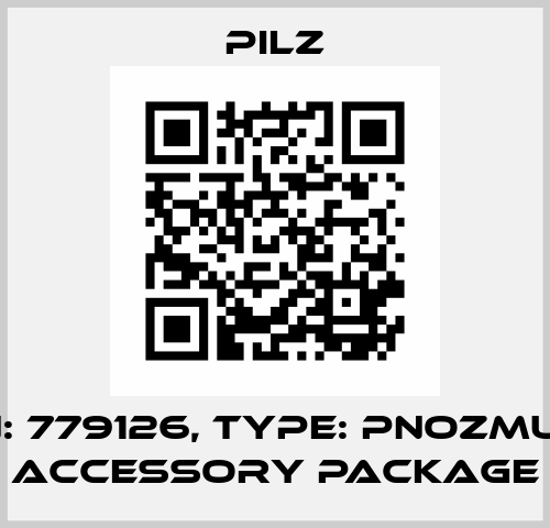 p/n: 779126, Type: PNOZmulti accessory package Pilz