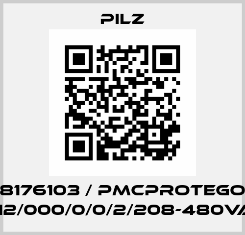 8176103 / PMCprotego D.12/000/0/0/2/208-480VAC Pilz