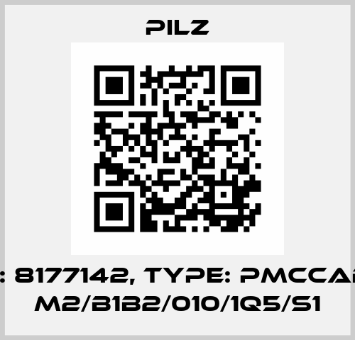 p/n: 8177142, Type: PMCcable M2/B1B2/010/1Q5/S1 Pilz