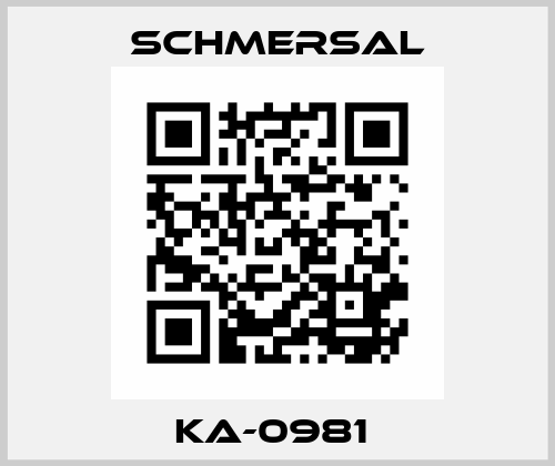 KA-0981  Schmersal