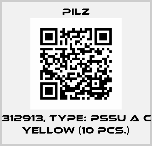 p/n: 312913, Type: PSSu A CE "K" yellow (10 pcs.) Pilz