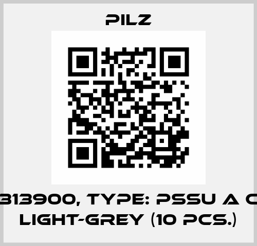 p/n: 313900, Type: PSSu A CE "B" light-grey (10 pcs.) Pilz