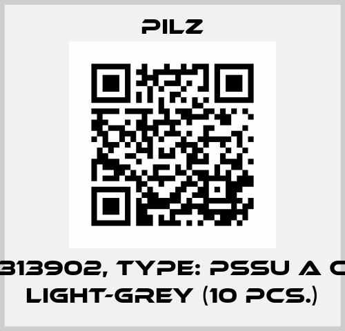 p/n: 313902, Type: PSSu A CE "D" light-grey (10 pcs.) Pilz