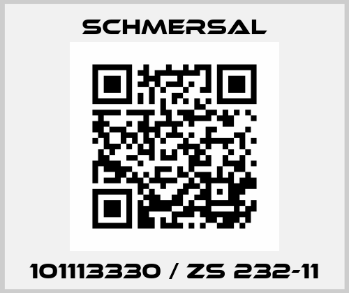 101113330 / ZS 232-11 Schmersal