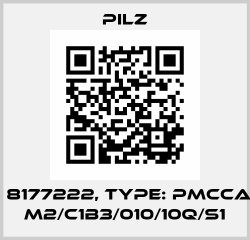 p/n: 8177222, Type: PMCcable M2/C1B3/010/10Q/S1 Pilz