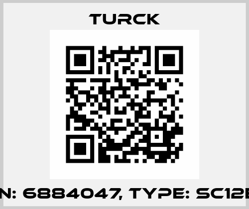 p/n: 6884047, Type: SC12EX Turck