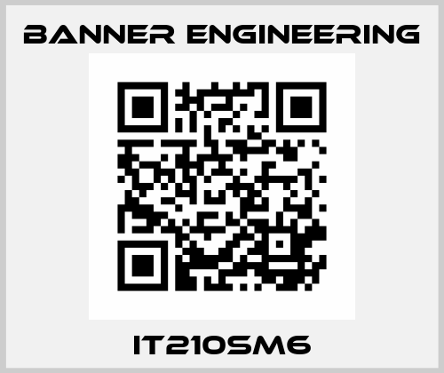 IT210SM6 Banner Engineering