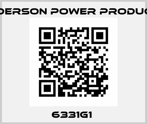 6331G1  Anderson Power Products