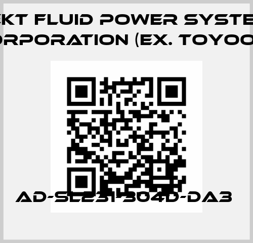 AD-SL231-304D-DA3  JTEKT FLUID POWER SYSTEMS CORPORATION (ex. Toyooki)