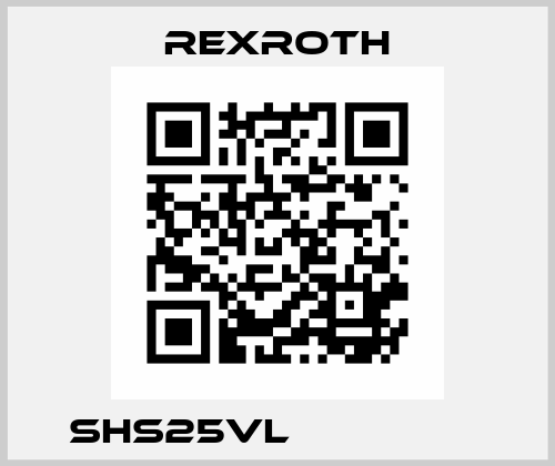 SHS25VL                 Rexroth
