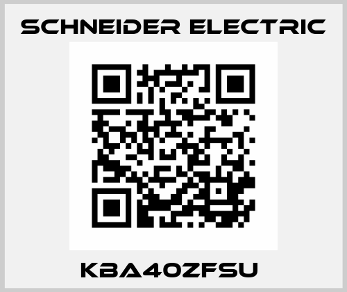 KBA40ZFSU  Schneider Electric