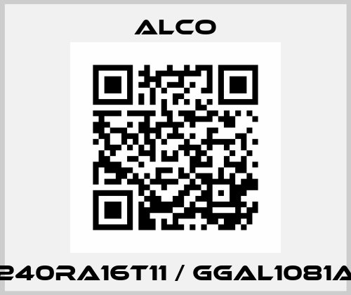 240RA16T11 / GGAL1081A Alco