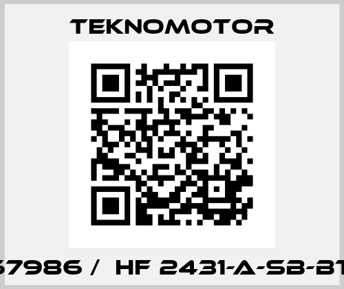 3967986 /  HF 2431-A-SB-BT-LH TEKNOMOTOR