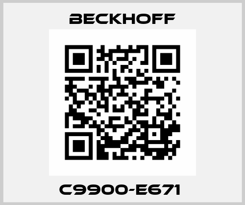 C9900-E671  Beckhoff