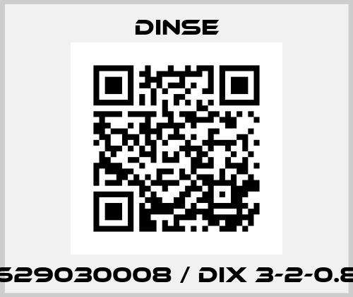 629030008 / DIX 3-2-0.8 Dinse