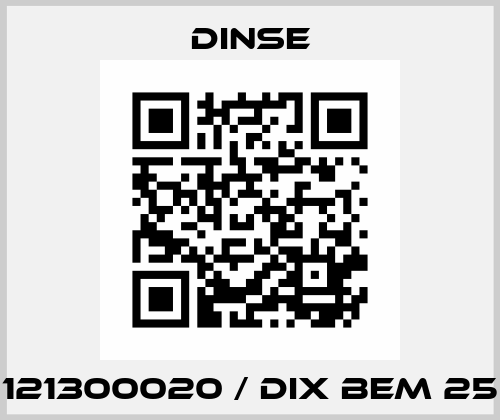 121300020 / DIX BEM 25 Dinse