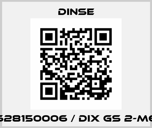 628150006 / DIX GS 2-M6 Dinse