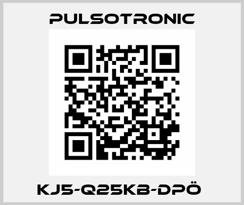 KJ5-Q25KB-DPÖ  Pulsotronic