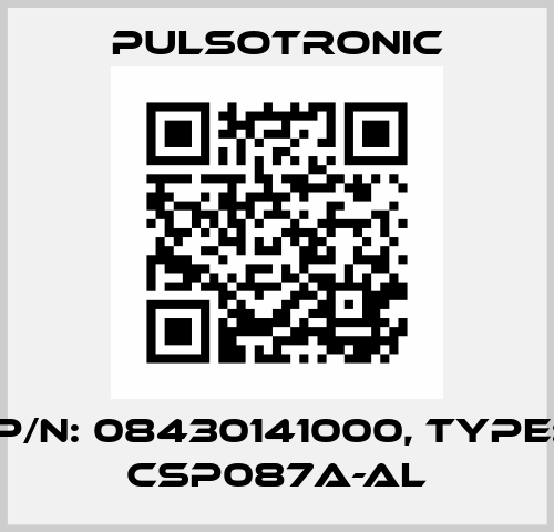 p/n: 08430141000, Type: CSP087A-AL Pulsotronic