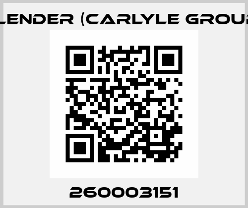 260003151 Flender (Carlyle Group)