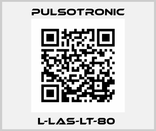 L-LAS-LT-80  Pulsotronic