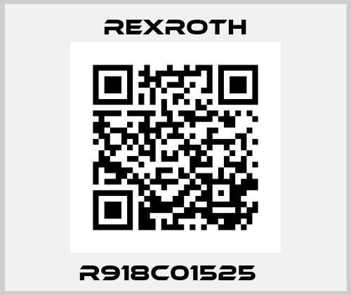 R918C01525   Rexroth