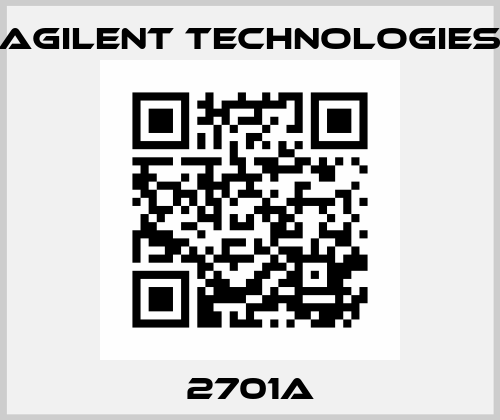 2701A Agilent Technologies