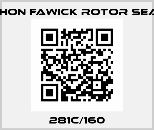 281C/160 NIHON FAWICK ROTOR SEAL